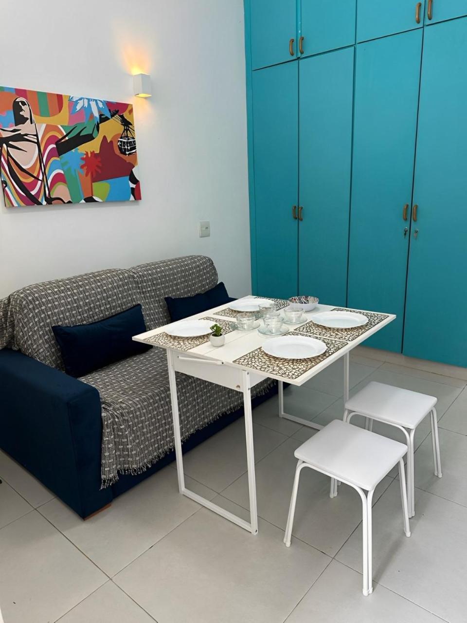 Confortavel Estudio Com Linda Vista Do Mar Rio de Janeiro Dış mekan fotoğraf